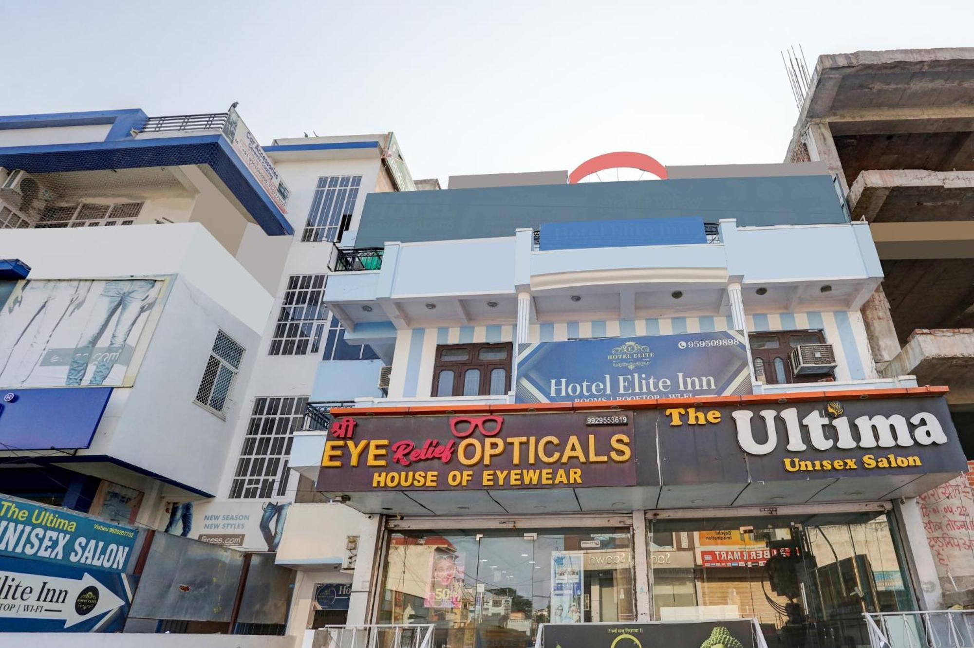Oyo Hotel Elite Inn Jaipur Buitenkant foto